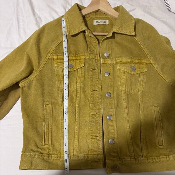 Madewell The Raglan Oversized Jean Jacket: Garment-Dyed Edition M - Picture 5 of 6